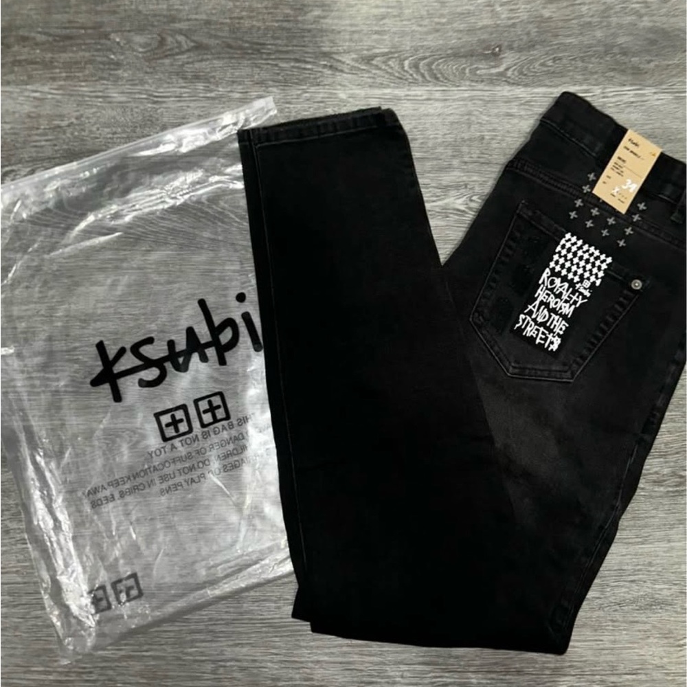Ksubi Men's Black Skinny Jeans